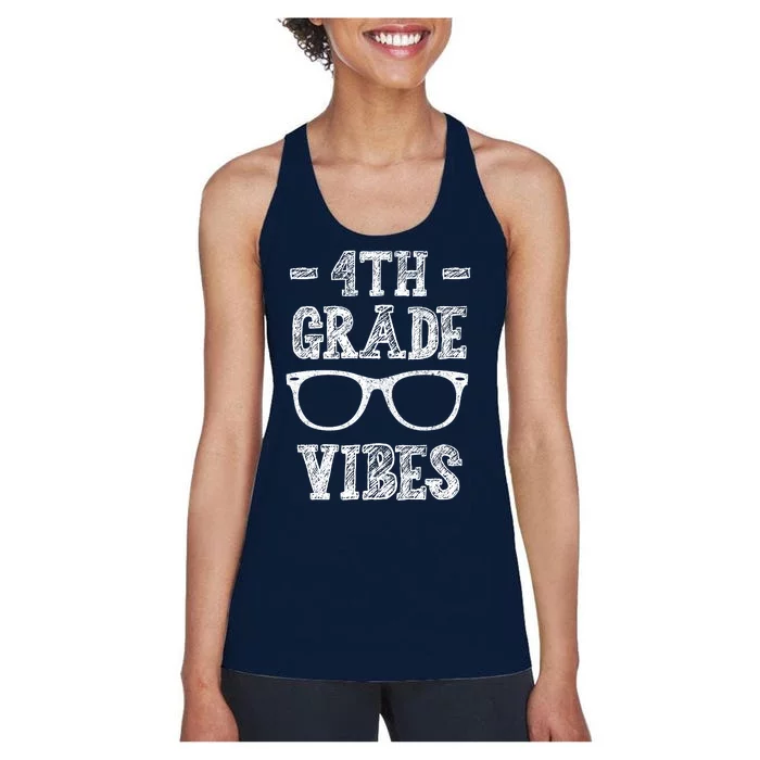 4th Grade Vibes Women's Racerback Tank