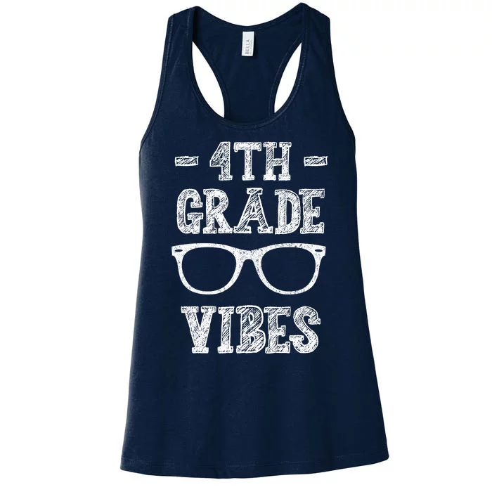 4th Grade Vibes Women's Racerback Tank