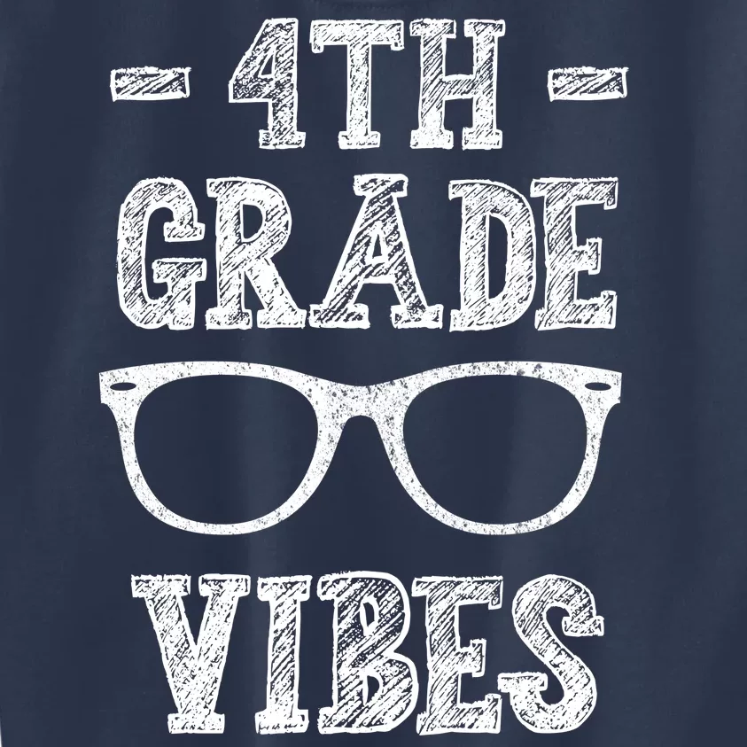 4th Grade Vibes Kids Sweatshirt