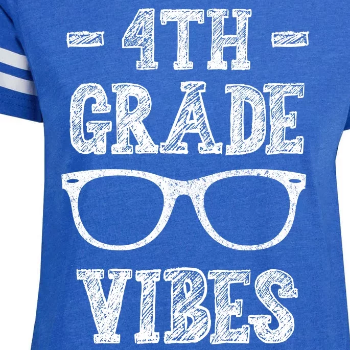 4th Grade Vibes Enza Ladies Jersey Football T-Shirt