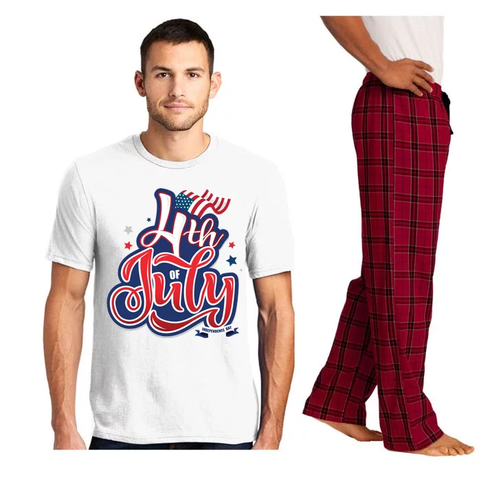 4th of July Celebrate USA Independence Day Pajama Set