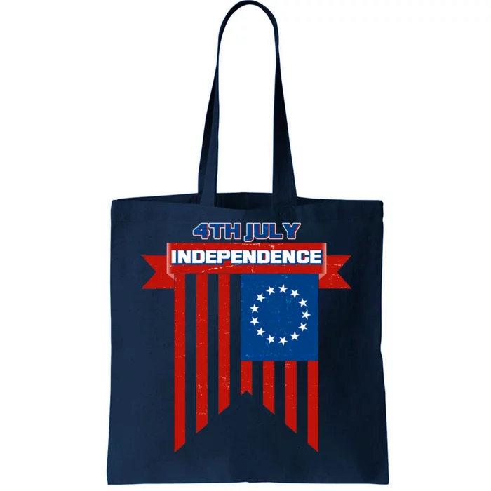 4th Of July Independence American Flag Tote Bag