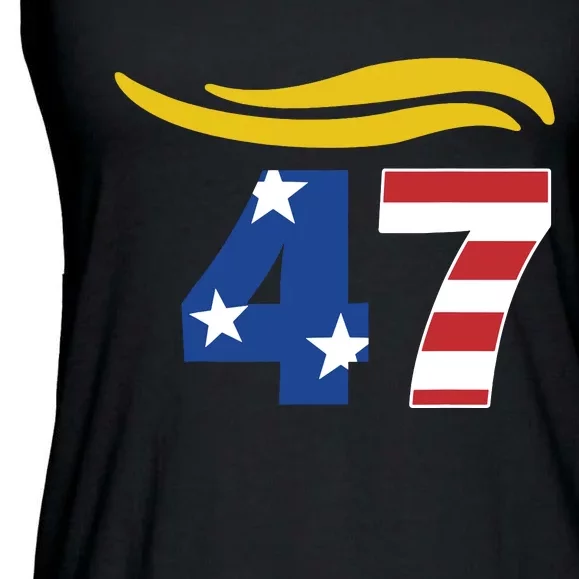 47 Trump Hair Ladies Essential Flowy Tank