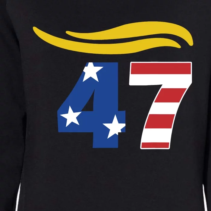 47 Trump Hair Womens California Wash Sweatshirt