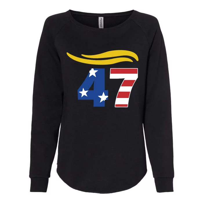 47 Trump Hair Womens California Wash Sweatshirt