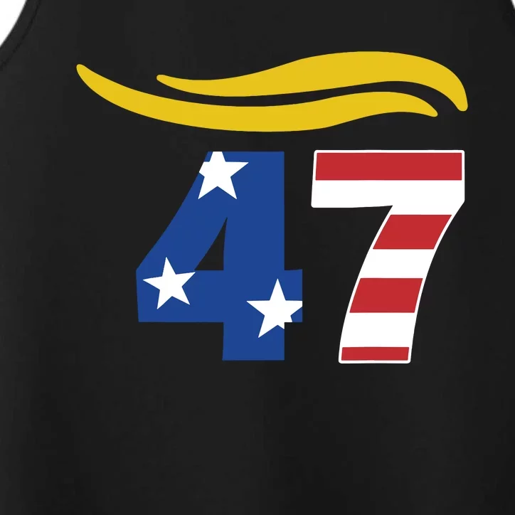 47 Trump Hair Performance Tank