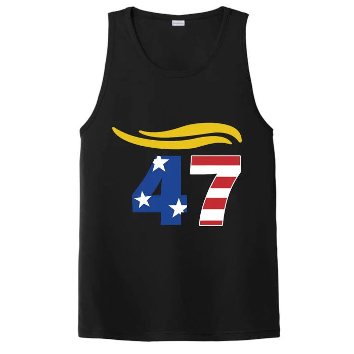 47 Trump Hair Performance Tank