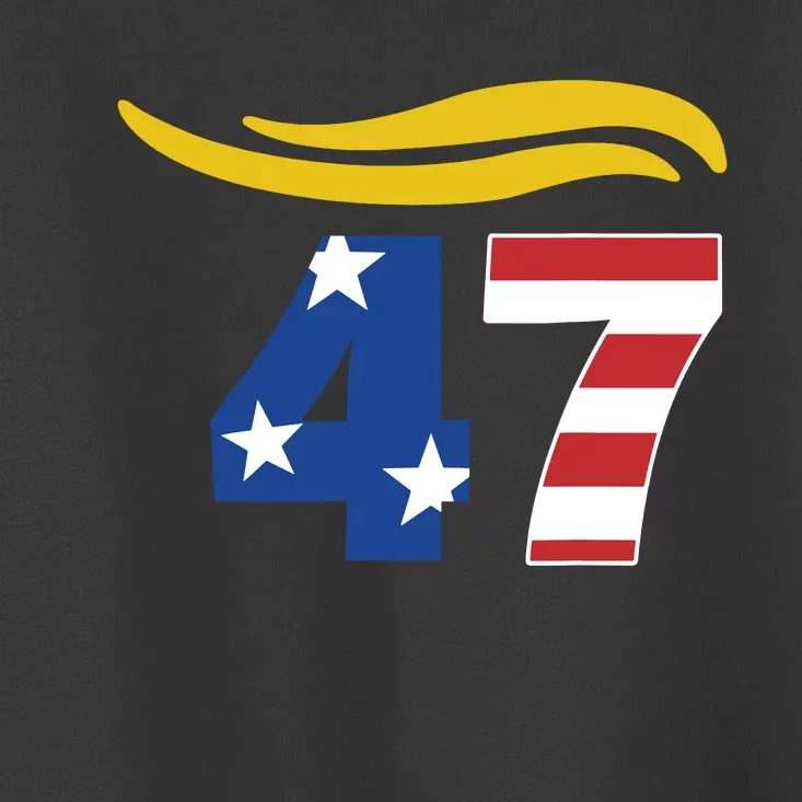 47 Trump Hair Toddler T-Shirt