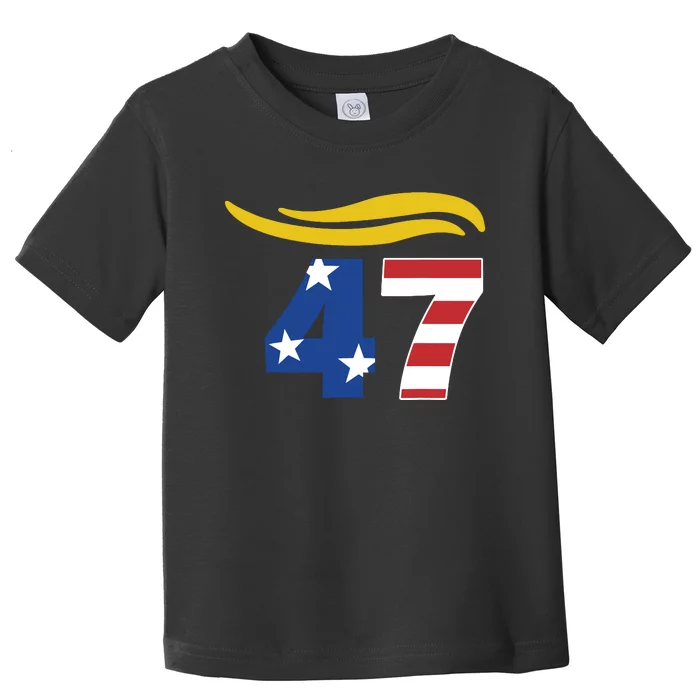 47 Trump Hair Toddler T-Shirt