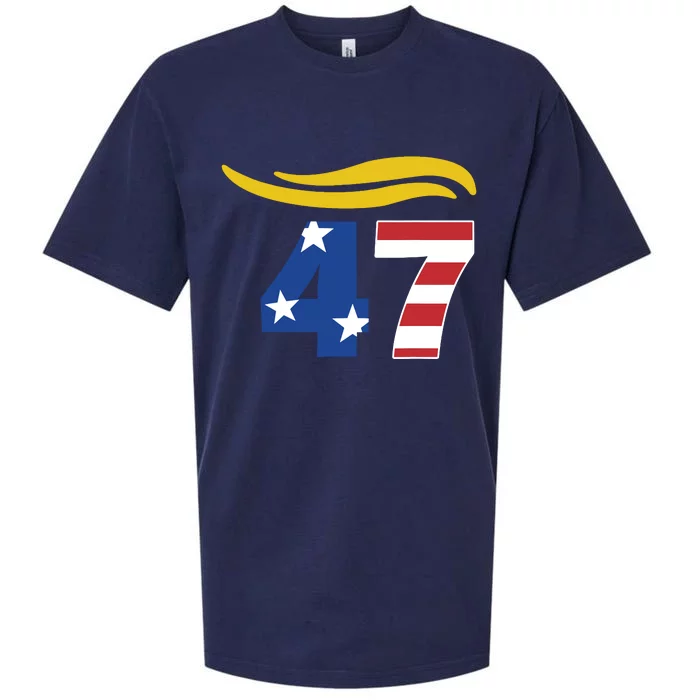 47 Trump Hair Sueded Cloud Jersey T-Shirt