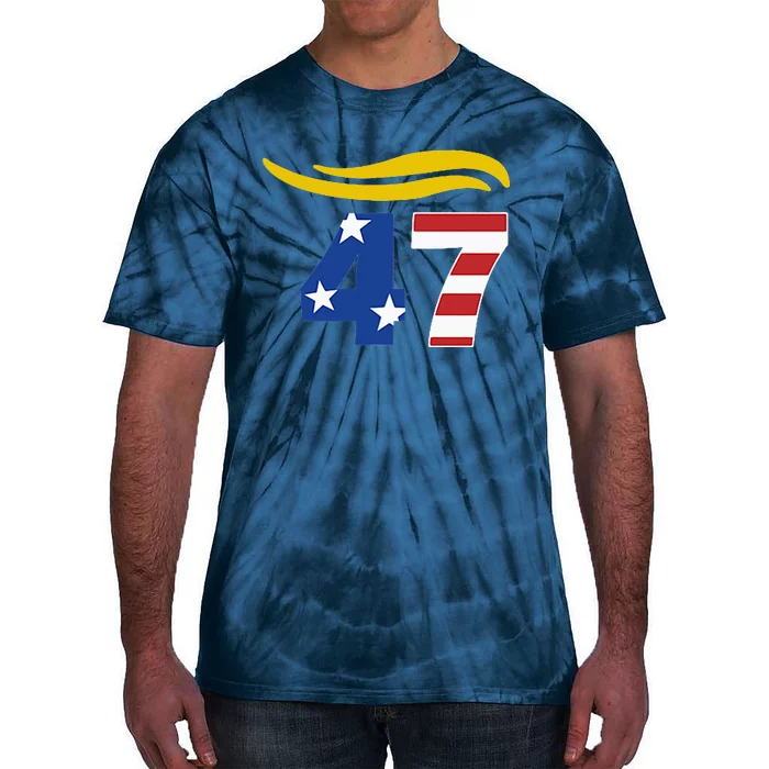 47 Trump Hair Tie-Dye T-Shirt