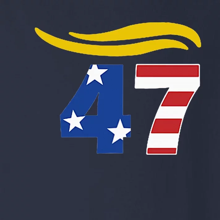 47 Trump Hair Toddler Long Sleeve Shirt