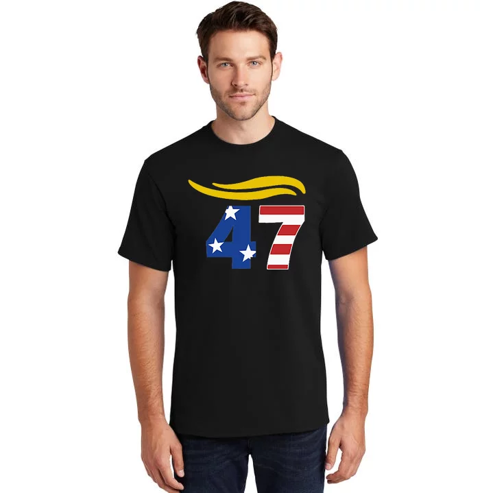 47 Trump Hair Tall T-Shirt