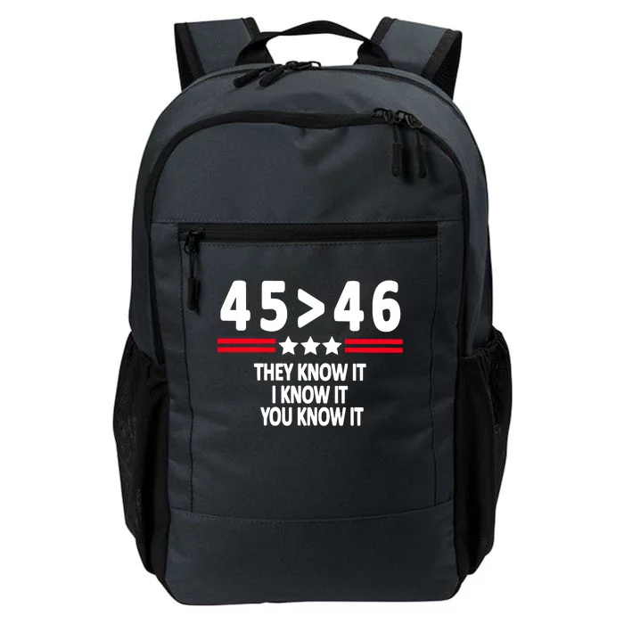 4546 They Know It I Know It You Know It Premium Daily Commute Backpack