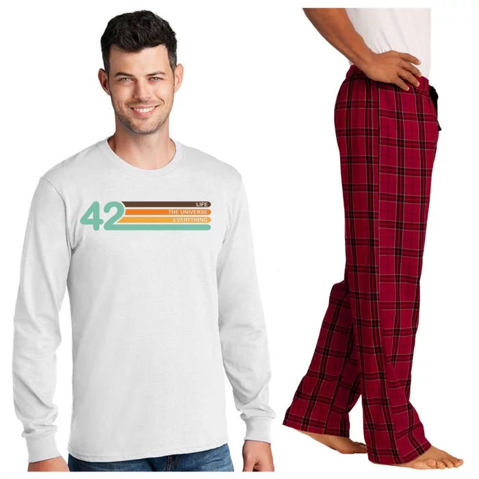 42 The Meaning Of Life Long Sleeve Pajama Set