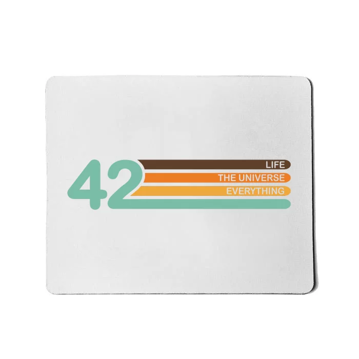 42 The Meaning Of Life Mousepad