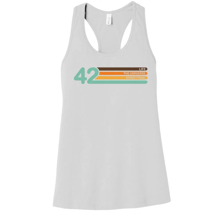 42 The Meaning Of Life Women's Racerback Tank