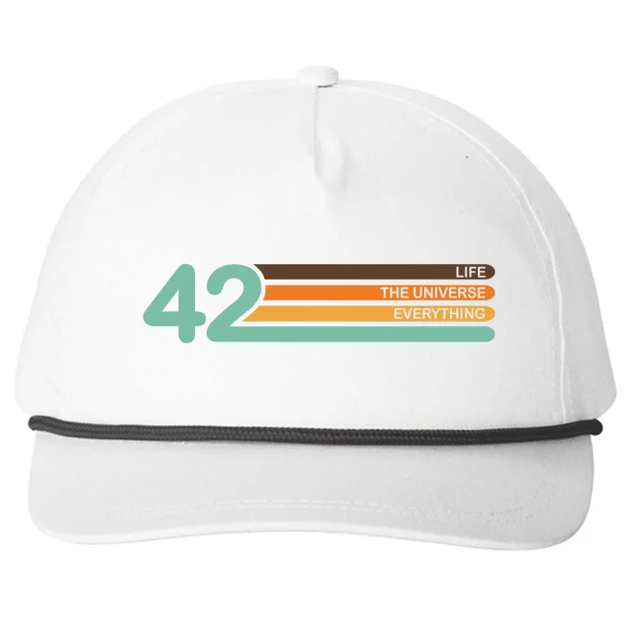 42 The Meaning Of Life Snapback Five-Panel Rope Hat