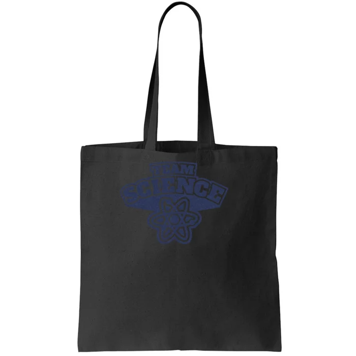 49 Team Science Atom Tote Bag