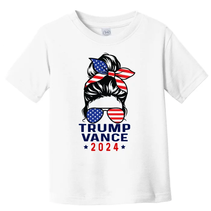 47 Trump Vance 2024 Vp America Election Women Girl Toddler T-Shirt