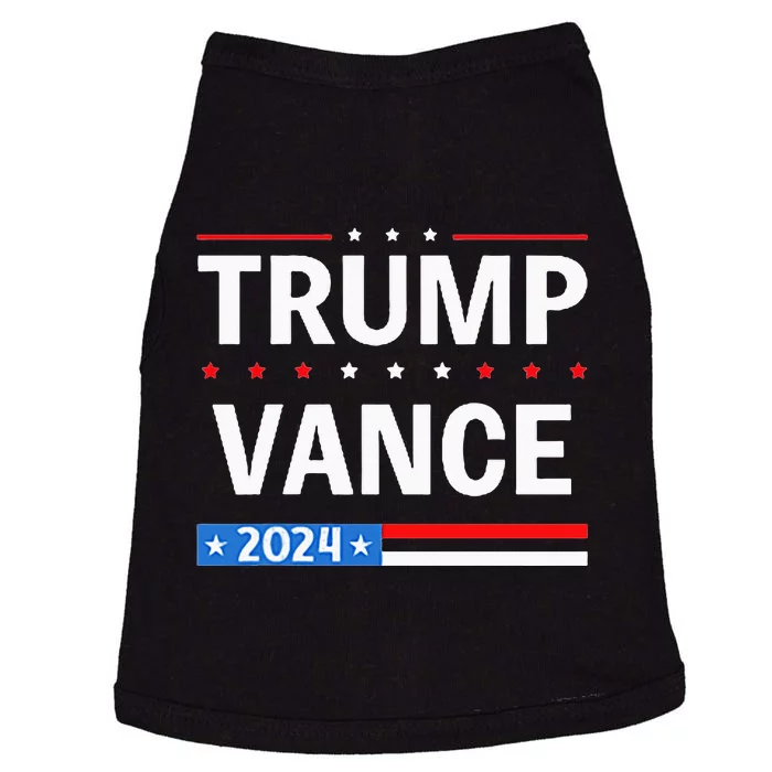 47 Trump Vance 2024 Vice President America Flag Vote Doggie Tank