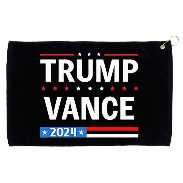 47 Trump Vance 2024 Vice President America Flag Vote Grommeted Golf Towel