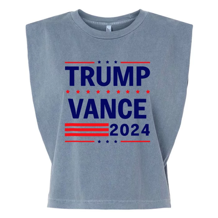 47 Trump Vance 2024 Vice President America Election Vote Garment-Dyed Women's Muscle Tee