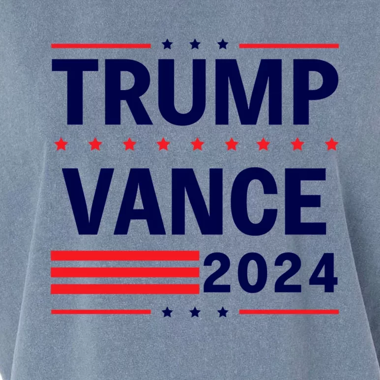 47 Trump Vance 2024 Vice President America Election Vote Garment-Dyed Women's Muscle Tee