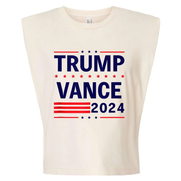 47 Trump Vance 2024 Vice President America Election Vote Garment-Dyed Women's Muscle Tee