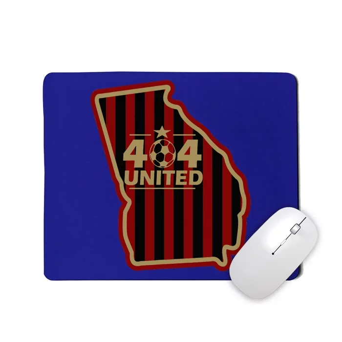 404 United Atlanta Soccer Original Georgia Map Mousepad