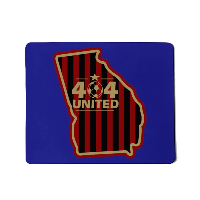 404 United Atlanta Soccer Original Georgia Map Mousepad