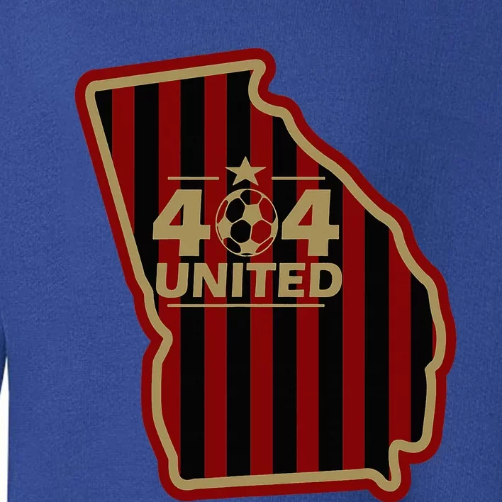 404 United Atlanta Soccer Original Georgia Map Toddler Sweatshirt