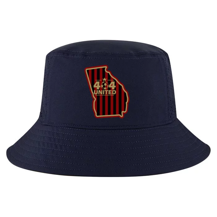 404 United Atlanta Soccer Original Georgia Map Cool Comfort Performance Bucket Hat