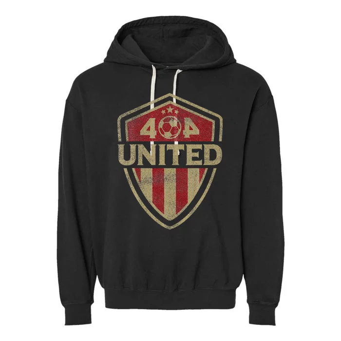 404 United Atlanta Soccer Original Garment-Dyed Fleece Hoodie