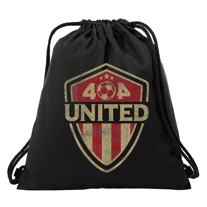 404 United Atlanta Soccer Original Drawstring Bag