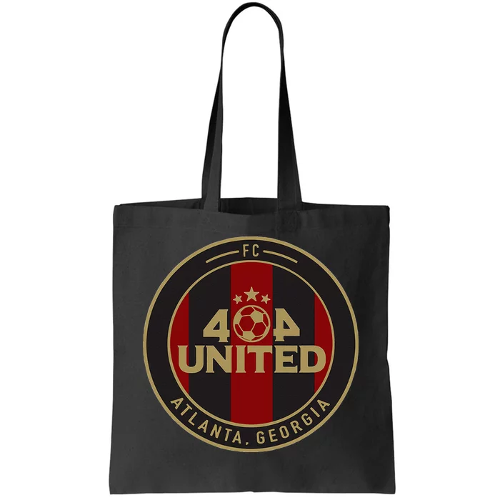 404 United Atlanta Soccer Fan Jersey Original Design Tote Bag