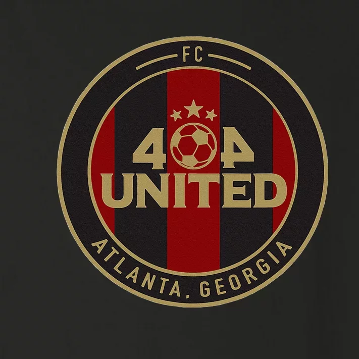 404 United Atlanta Soccer Fan Jersey Original Design Toddler Long Sleeve Shirt