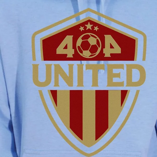 404 United Atlanta Soccer Original Design Badge Jersey Unisex Surf Hoodie