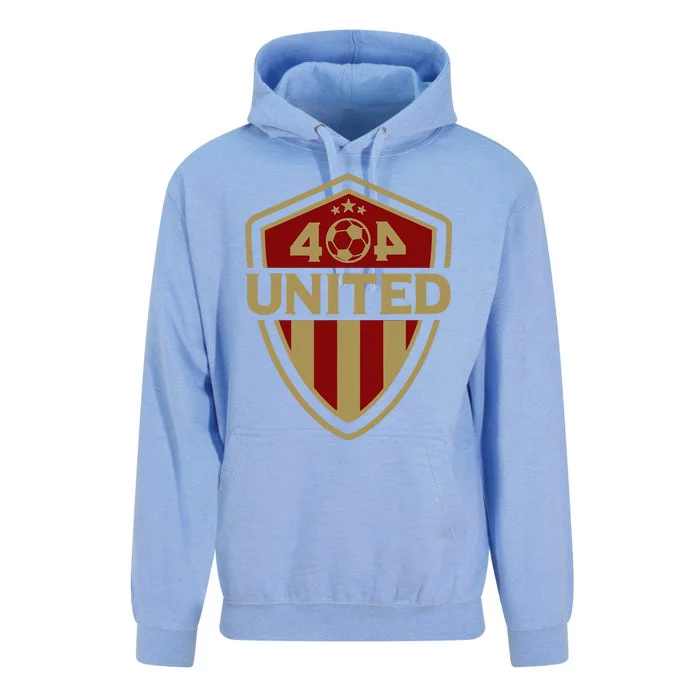 404 United Atlanta Soccer Original Design Badge Jersey Unisex Surf Hoodie