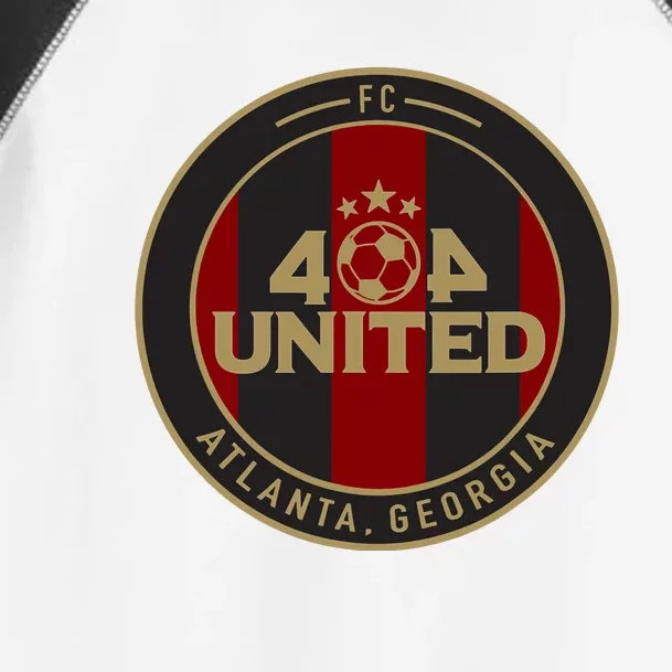 404 United Atlanta Soccer Fan Jersey Original Design TShirt Toddler Fine Jersey T-Shirt