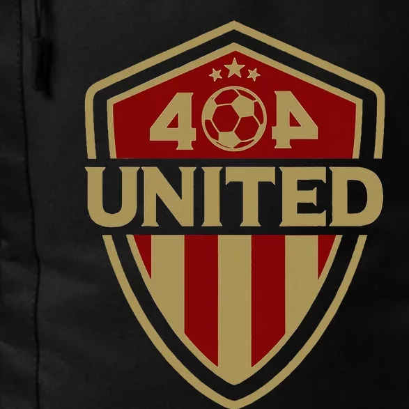 404 United Atlanta Soccer Original Design Badge Jersey Daily Commute Backpack