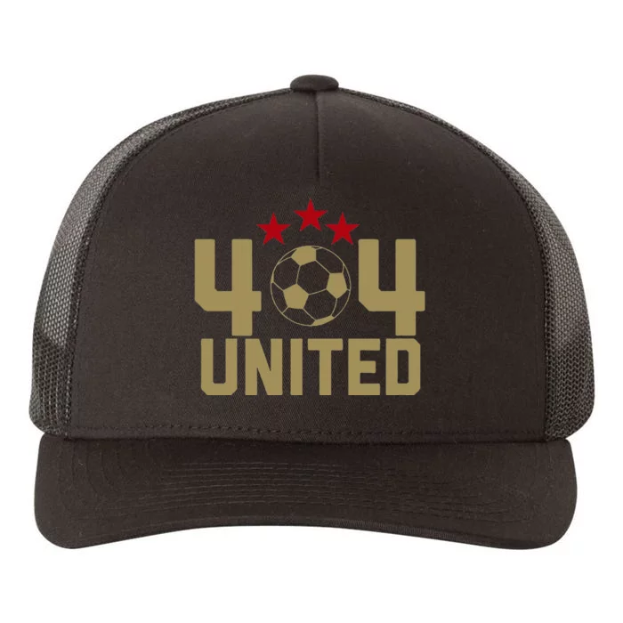 404 United Soccer Fan Jersey Original Yupoong Adult 5-Panel Trucker Hat