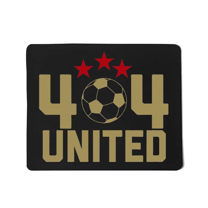 404 United Soccer Fan Jersey Original Mousepad