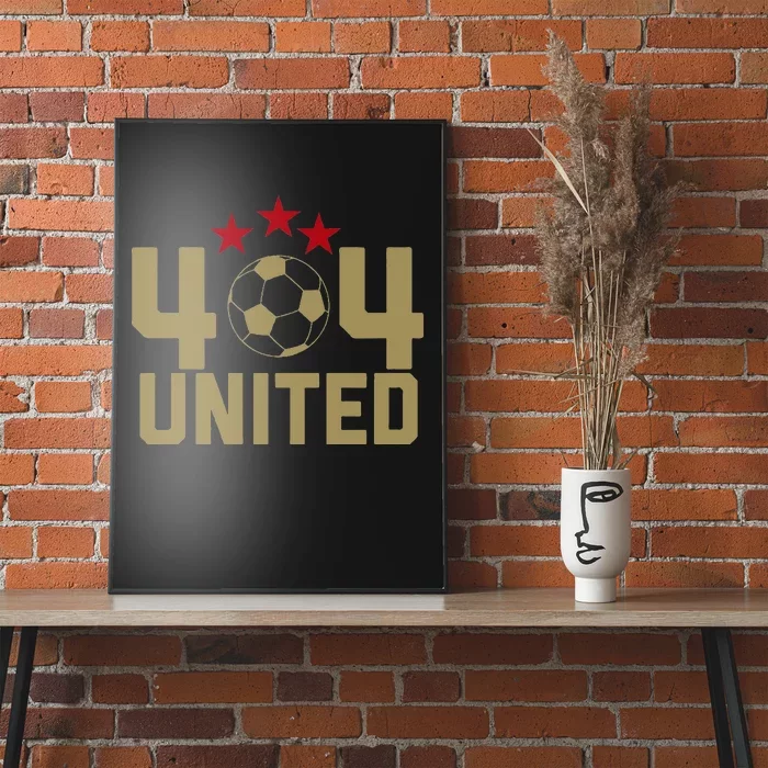 404 United Soccer Fan Jersey Original Poster