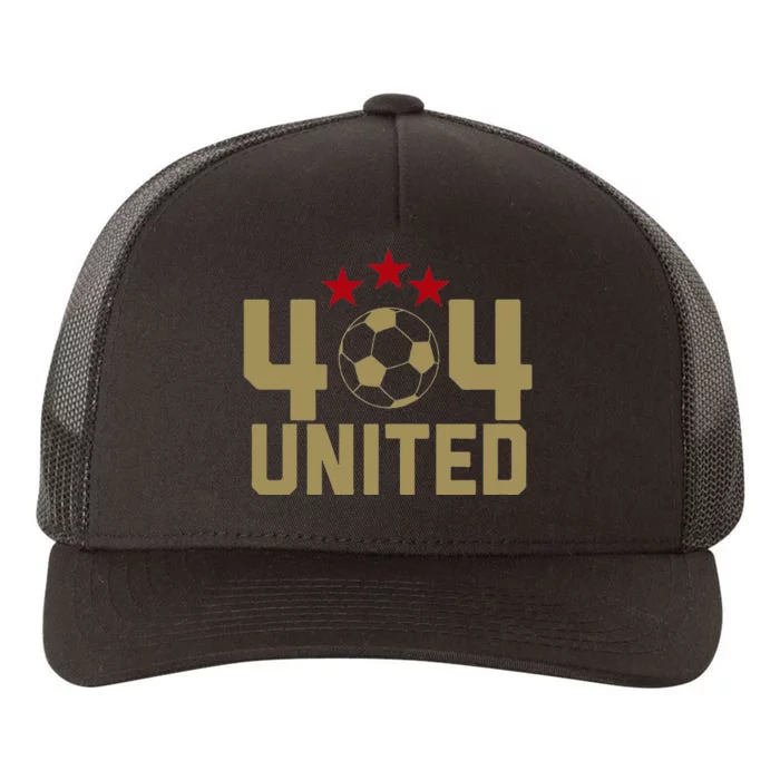 404 United Soccer Fan Jersey Original Design Yupoong Adult 5-Panel Trucker Hat