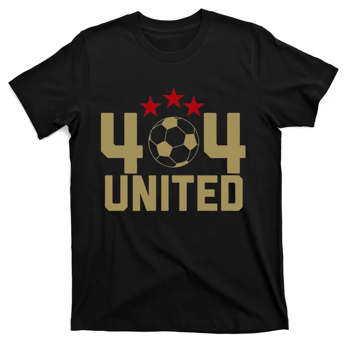 404 United Soccer Fan Jersey Original Design T-Shirt