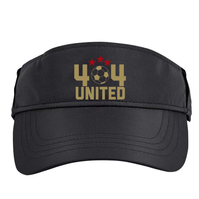 404 United Soccer Fan Jersey Original Design Adult Drive Performance Visor