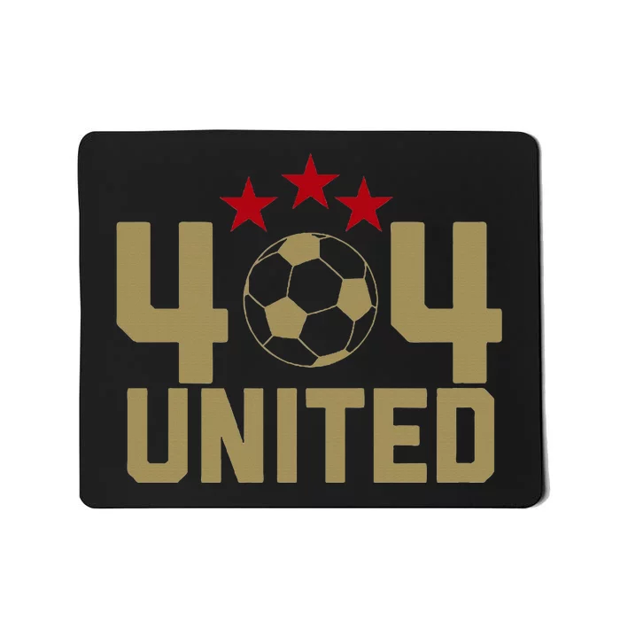 404 United Soccer Fan Jersey Original Design Mousepad