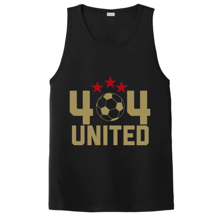 404 United Soccer Fan Jersey Original Design Performance Tank