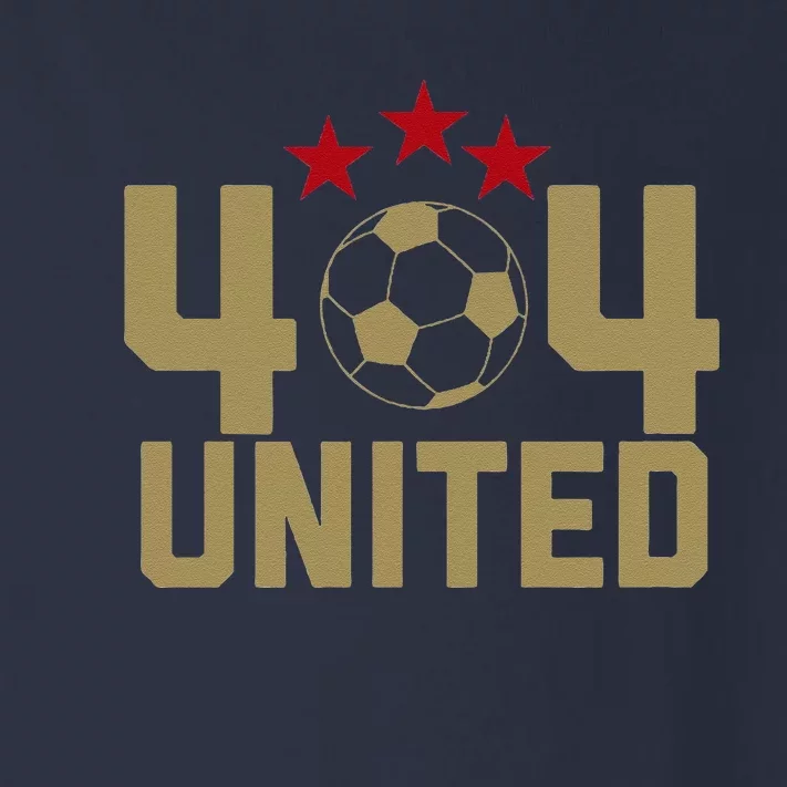 404 United Soccer Fan Jersey Original Design Toddler Long Sleeve Shirt